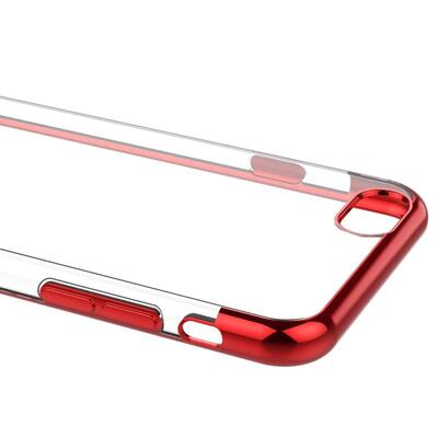 Microsonic Apple iPhone 6 Kılıf Skyfall Transparent Clear Mavi