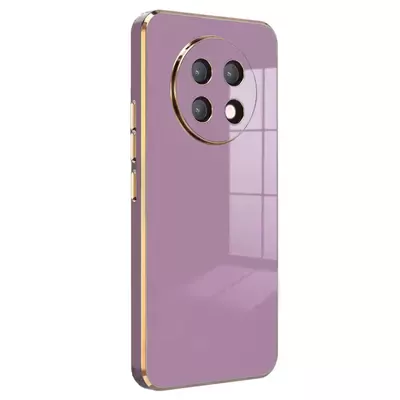 Microsonic Huawei Nova Y91 Kılıf Olive Plated Lila