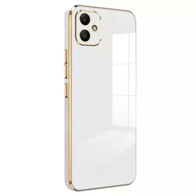 Microsonic Samsung Galaxy A06 Kılıf Olive Plated Beyaz