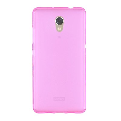 CaseUp Lenovo Vibe P2 Kılıf Transparent Soft Pembe