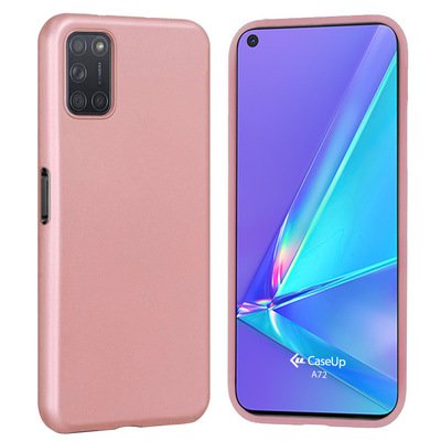 CaseUp Oppo A72 Kılıf Matte Surface Rose Gold