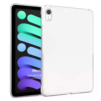 Microsonic Apple iPad Mini 7 Kılıf (A2993-A2995) Transparent Soft Şeffaf