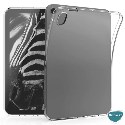 Microsonic Apple iPad Mini 7 Kılıf (A2993-A2995) Transparent Soft Şeffaf