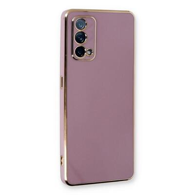 Microsonic Oppo A74 4G Kılıf Olive Plated Lila