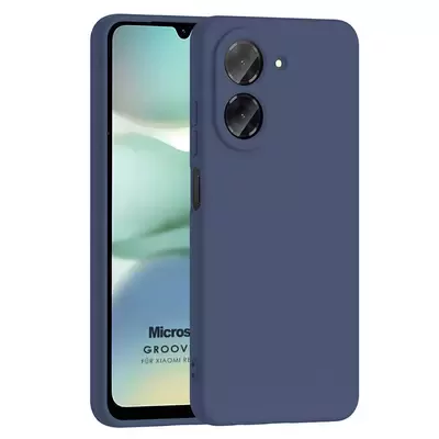 Microsonic Xiaomi Redmi A5 4G Kılıf Groovy Soft Lacivert