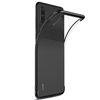 Microsonic Xiaomi Mi 9 Lite Kılıf Skyfall Transparent Clear Siyah