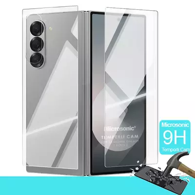 Microsonic Samsung Galaxy Z Fold 6 Tempered Glass Cam Ekran Koruyucu