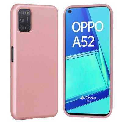 CaseUp Oppo A52 Kılıf Matte Surface Rose Gold