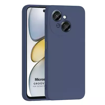 Microsonic TECNO Spark Go 1 Kılıf Groovy Soft Lacivert
