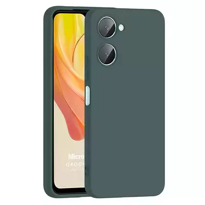 Microsonic Vivo Y18 Kılıf Groovy Soft Koyu Yeşil