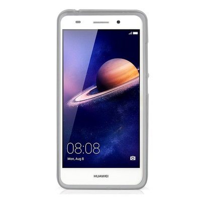 Caseup Huawei Y6 2 Kılıf Transparent Soft Siyah