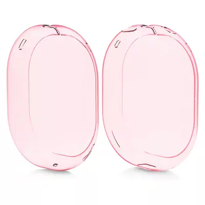 Microsonic Apple AirPods Max Kılıf Crystal Clear TPU Cover Pembe