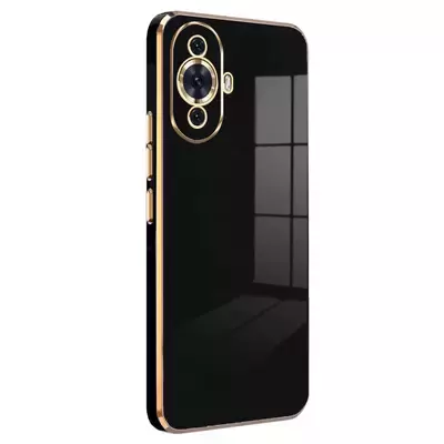 Microsonic Huawei Nova 11 Pro Kılıf Olive Plated Siyah