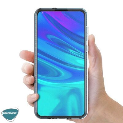 Microsonic Huawei Honor 9X Kılıf Komple Gövde Koruyucu Silikon Şeffaf