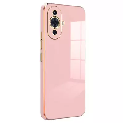 Microsonic Huawei Nova 11 Pro Kılıf Olive Plated Pembe