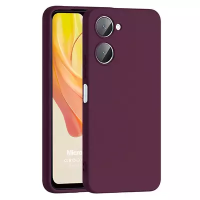 Microsonic Vivo Y18 Kılıf Groovy Soft Mor