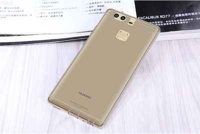 Caseup Huawei P9 Kılıf Transparent Soft Beyaz