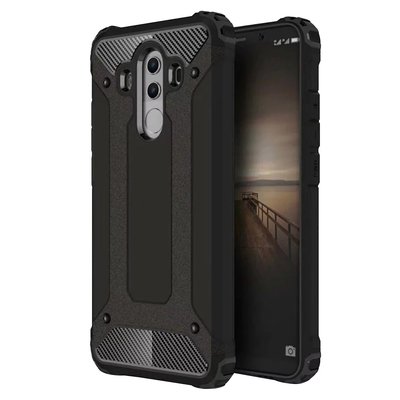 Microsonic Huawei Mate 10 Pro Kılıf Rugged Armor Siyah