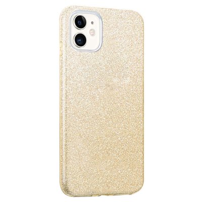 Microsonic Apple iPhone 12 Kılıf Sparkle Shiny Gold