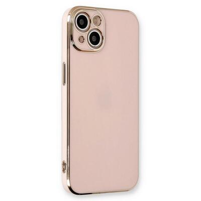 Microsonic Apple iPhone 13 Kılıf Olive Plated Pembe