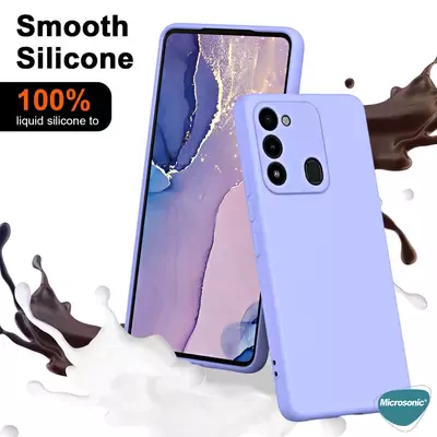 Microsonic TECNO Spark 8C Kılıf Groovy Soft Koyu Yeşil