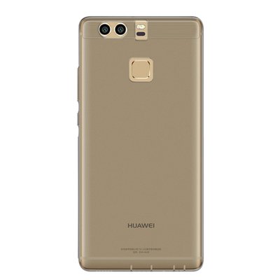 Caseup Huawei P9 Kılıf Transparent Soft Siyah