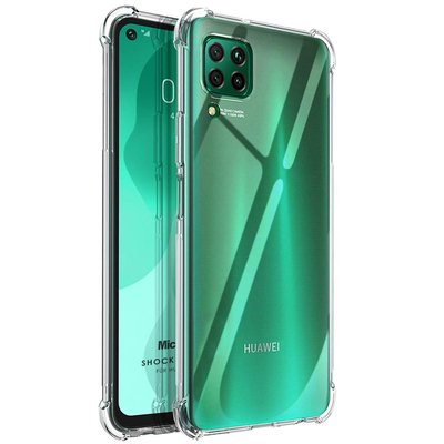 Microsonic Huawei P40 Lite Kılıf Anti Shock Silikon Şeffaf