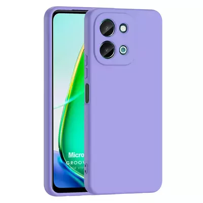 Microsonic Vivo Y28 4G Kılıf Groovy Soft Lila