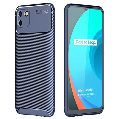 Microsonic Realme C11 Kılıf Legion Series Lacivert