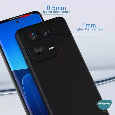 Microsonic Xiaomi Mi 13 Pro Kılıf Groovy Soft Mor