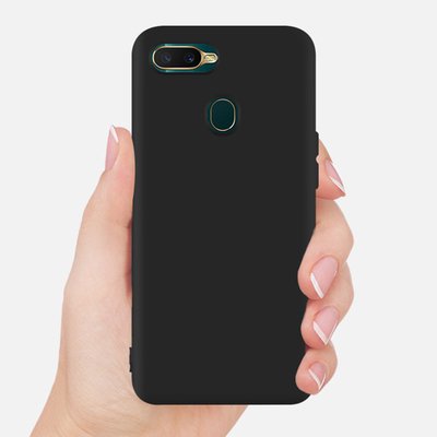 CaseUp Oppo AX7 Kılıf Matte Surface Siyah