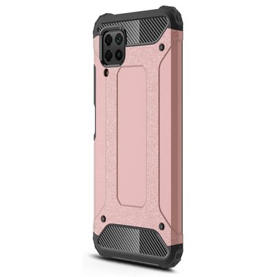 Microsonic Huawei P40 Lite Kılıf Rugged Armor Rose Gold