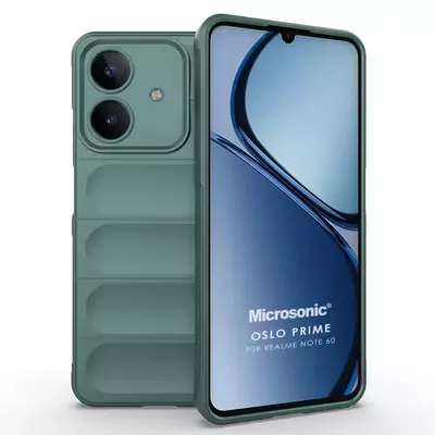 Microsonic Realme Note 60 Kılıf Oslo Prime Yeşil