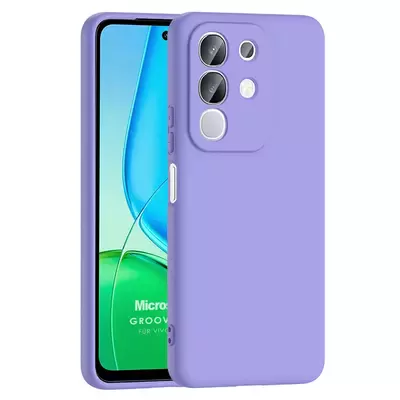Microsonic Vivo Y29 4G Kılıf Groovy Soft Lila