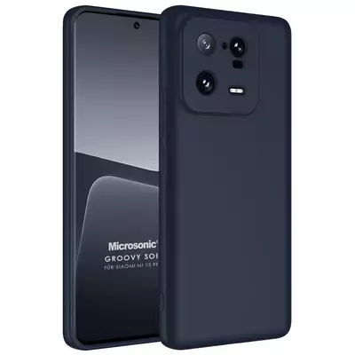 Microsonic Xiaomi Mi 13 Pro Kılıf Groovy Soft Lacivert