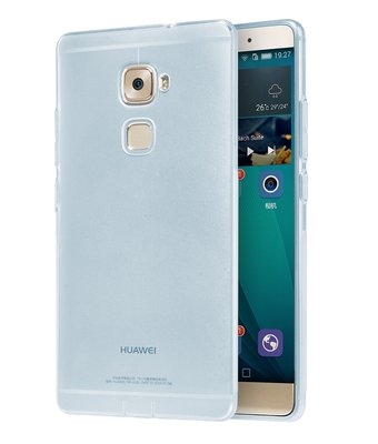 Caseup Huawei Mate S Kılıf Transparent Soft Mavi