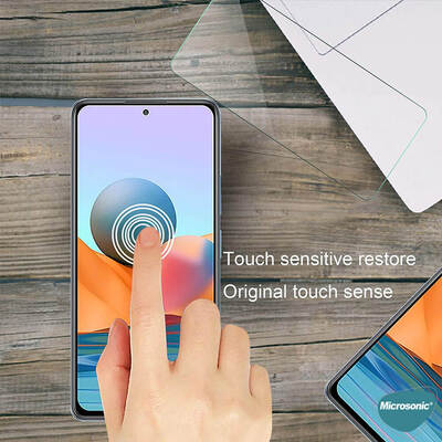 Microsonic Xiaomi Redmi Note 11 Tempered Glass Cam Ekran Koruyucu