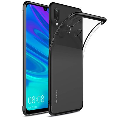 Microsonic Huawei Y6 2019 Kılıf Skyfall Transparent Clear Siyah