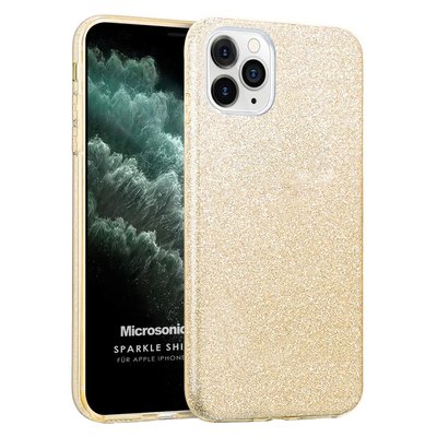 Microsonic Apple iPhone 11 Pro Kılıf Sparkle Shiny Gold