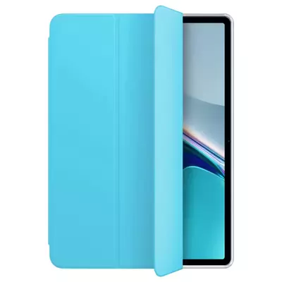 Microsonic Huawei MatePad 11 Kılıf Slim Translucent Back Smart Cover Mavi