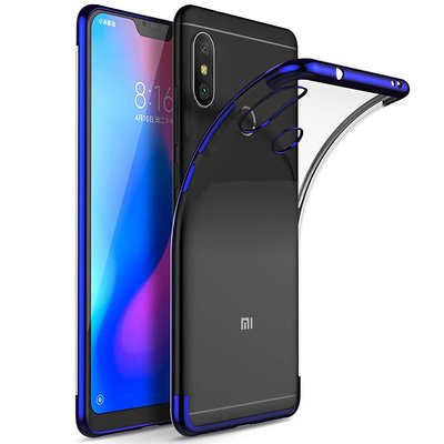 Microsonic Xiaomi Mi A2 Lite Kılıf Skyfall Transparent Clear Mavi