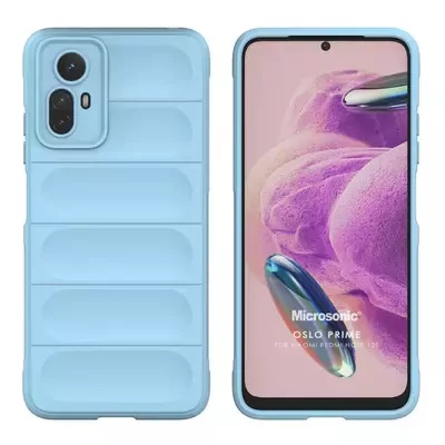 Microsonic Xiaomi Redmi Note 12S Kılıf Oslo Prime Mavi