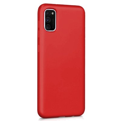 CaseUp Samsung Galaxy A41 Kılıf Matte Surface Kırmızı