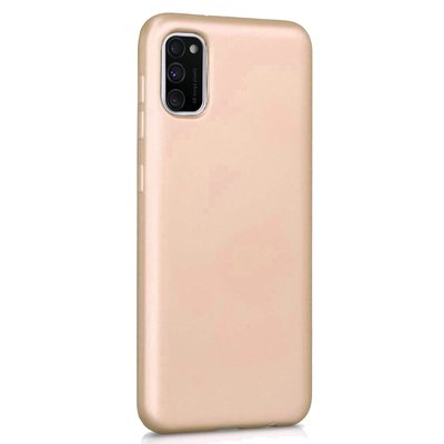 CaseUp Samsung Galaxy A41 Kılıf Matte Surface Gold