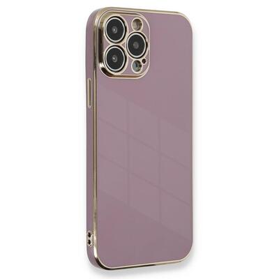 Microsonic Apple iPhone 13 Pro Kılıf Olive Plated Lila