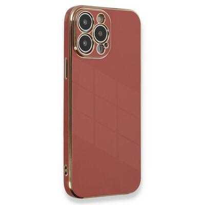 Microsonic Apple iPhone 13 Pro Kılıf Olive Plated Kırmızı