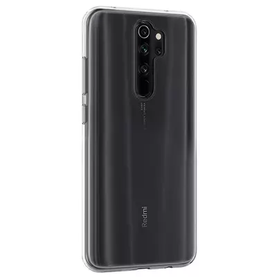 Microsonic Xiaomi Redmi Note 8 Pro Kılıf Transparent Soft Beyaz