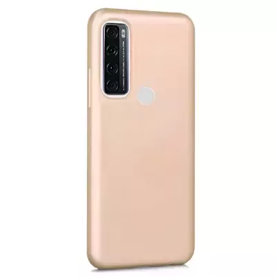 Microsonic Matte Silicone TCL 20 SE Kılıf Gold