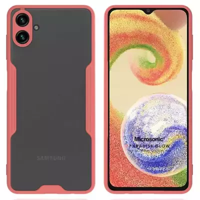 Microsonic Samsung Galaxy A04 Kılıf Paradise Glow Pembe