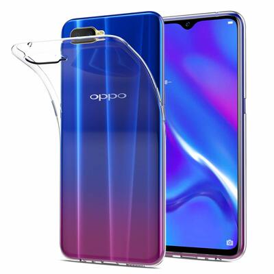 Microsonic Oppo RX17 Neo Kılıf Transparent Soft Beyaz